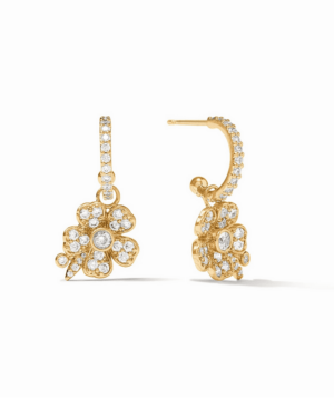 Laurel Hoop & Charm Earring